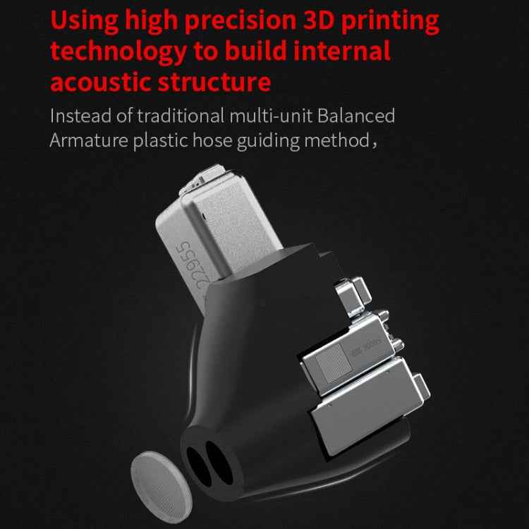 KZ AS10 Ten Unit Moving Iron In-ear HiFi Earphone with Microphone
