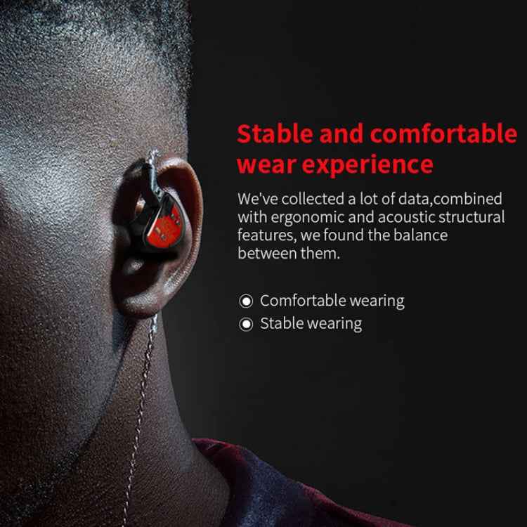 KZ AS10 Ten Unit Moving Iron In-ear HiFi Earphone without Microphone