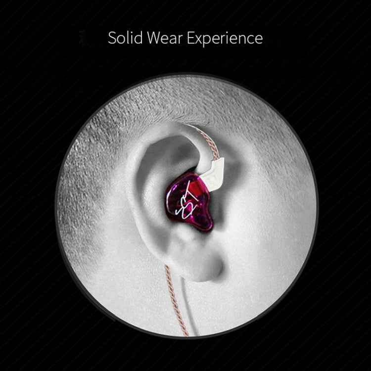 KZ ZST Circle Iron In-ear Mega Bass MP3 Dual Unit Earphone without Microphone