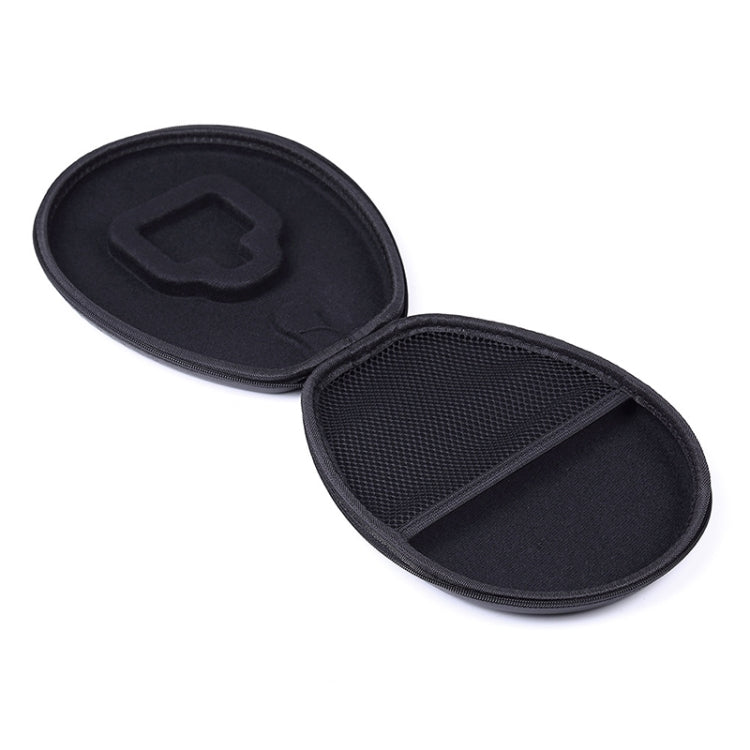 Universal Portable Grass Mat Texture EVA Shockproof Wireless Bluetooth Hanging Neck Sports Earphone Protection Box for JBL / LG / Sony / Samsung, Size: 195 x 155 x35mm, Hanging Neck