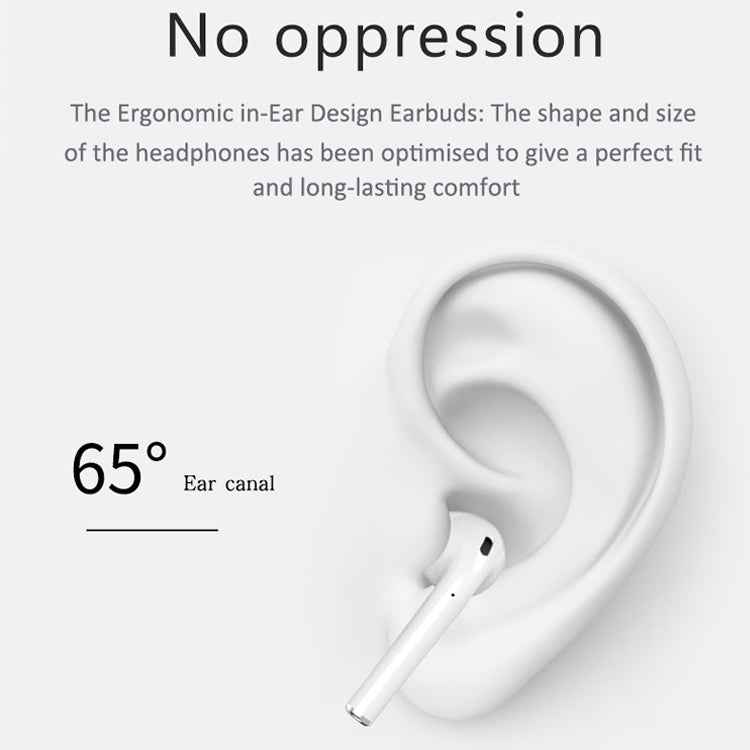 i9 Touch Wireless TWS Sport Bilateral Stereo Bluetooth 5.0 Headset with Charging Box, Touch Version