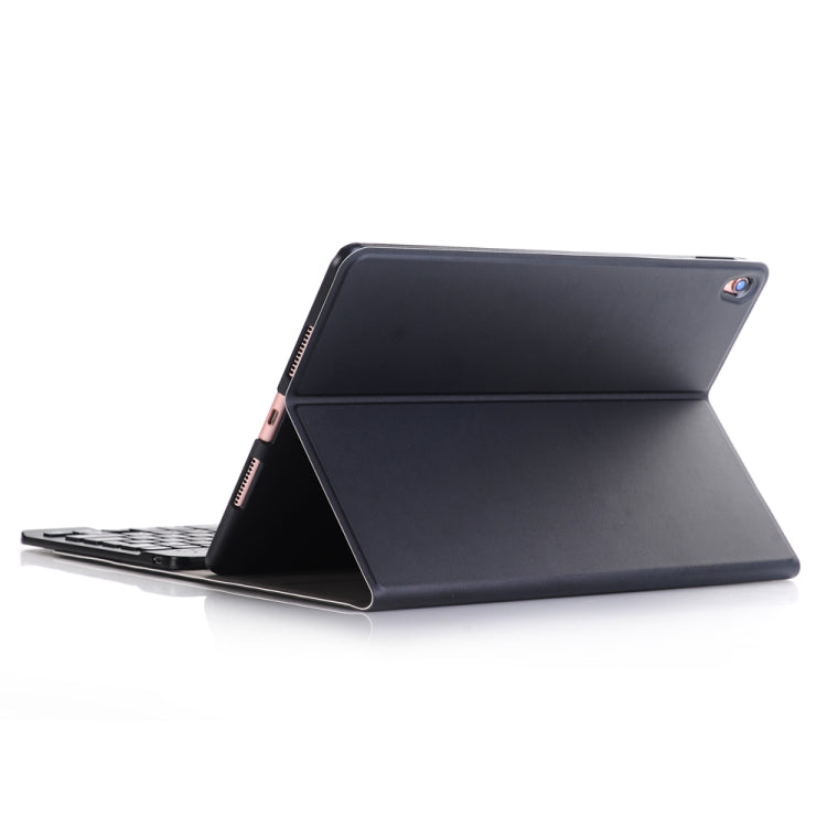 A102 For iPad 10.2 inch Ultra-thin Detachable Bluetooth Keyboard Leather Tablet Case with Stand Function