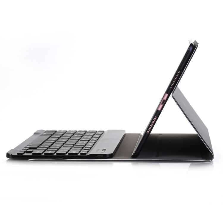 A102 For iPad 10.2 inch Ultra-thin Detachable Bluetooth Keyboard Leather Tablet Case with Stand Function