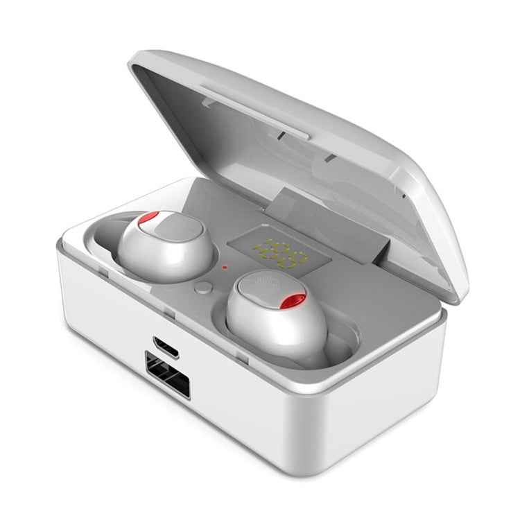 G10 TWS Bluetooth 5.0 Wireless Bluetooth Earphone with Charging Box, Support Digital Display & HD Call & Power Bank