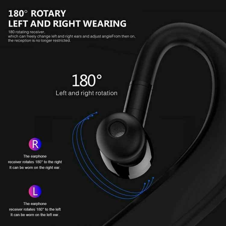 F680 Bluetooth 5.0 Fast Charging Wireless Business Sports Bluetooth Earphone