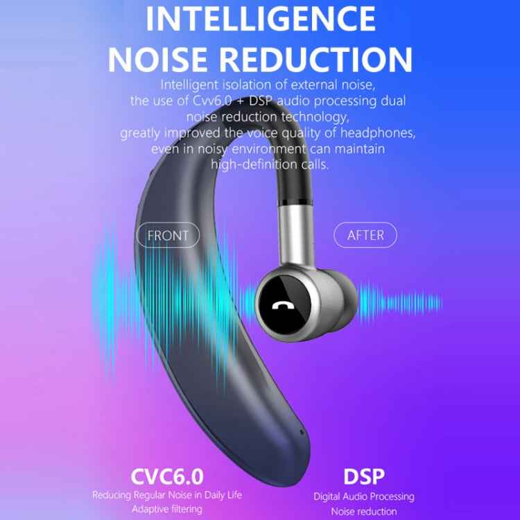 V7 Bluetooth 5.0 Business Style Wireless Stereo Sports Bluetooth Earphone, Support Inform Caller Name