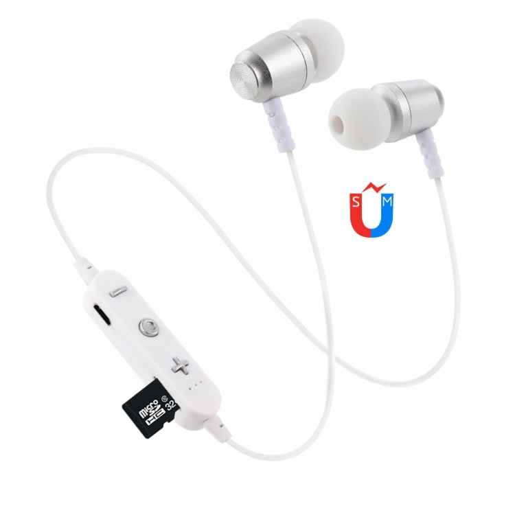 F15 Bluetooth 4.2 Hanging Neck Design Bluetooth Headset, Support Music Play & Switching & Volume Control & Answer