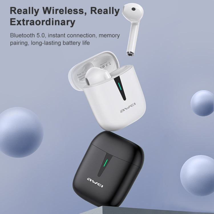 awei T21 Bluetooth V5.0 Ture Wireless Sports TWS Headset with Charging Case