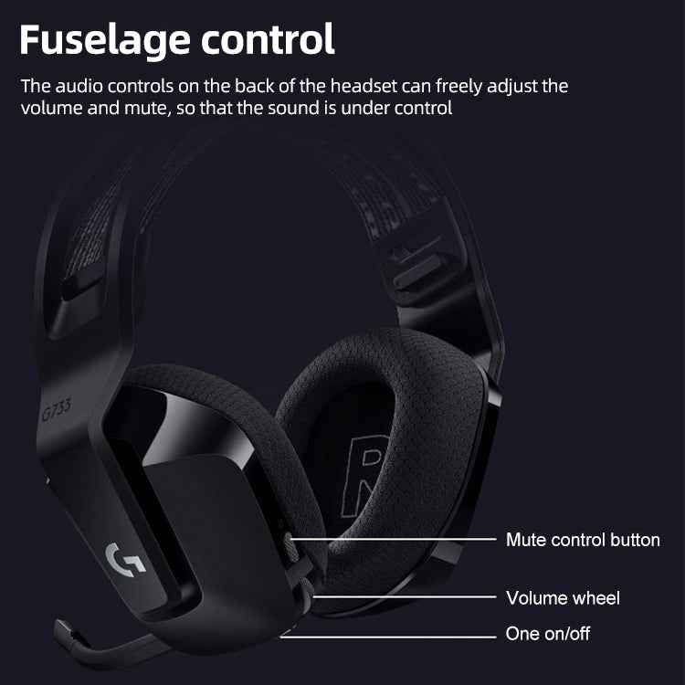 Logitech G733 LIGHT SPEED Wireless RGB Gaming Headset