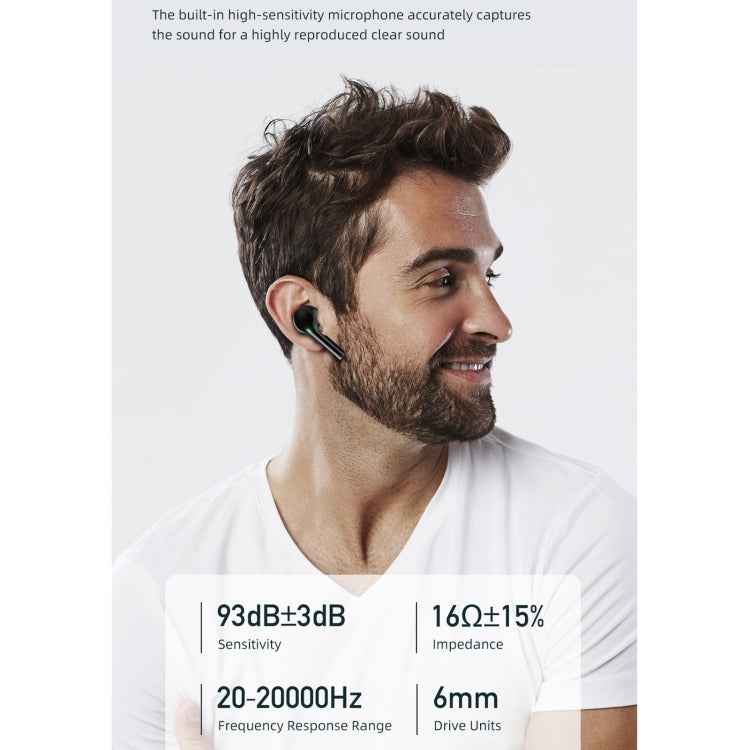 awei T12P Bluetooth 5.1 LED Display Wireless Bluetooth Earphone