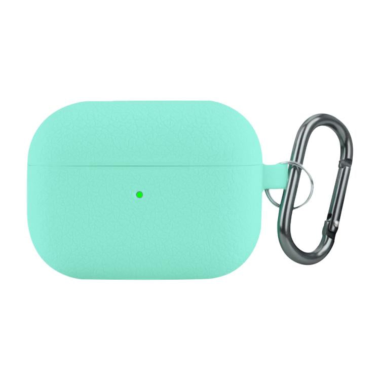For AirPods Pro Litchi Texture Silicone Wireless Earphone Protective Case