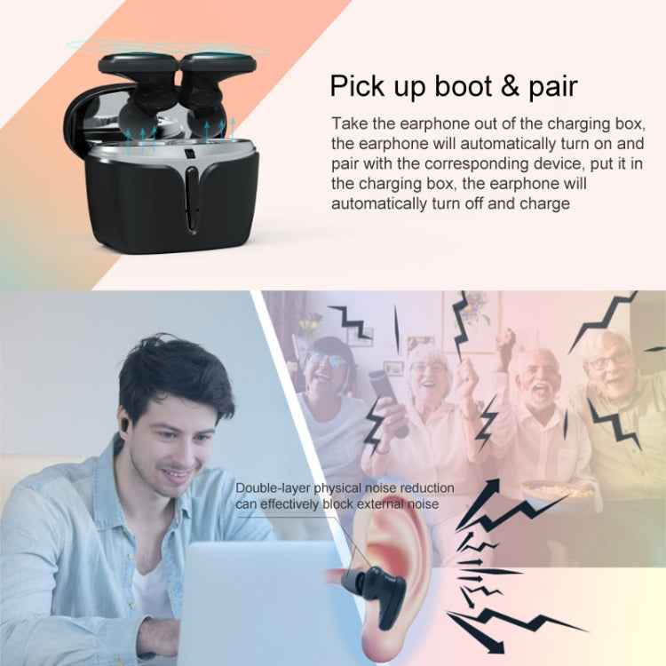 LE-703 Bluetooth 5.0 Waterproof True Wireless Sports Bluetooth Earphone