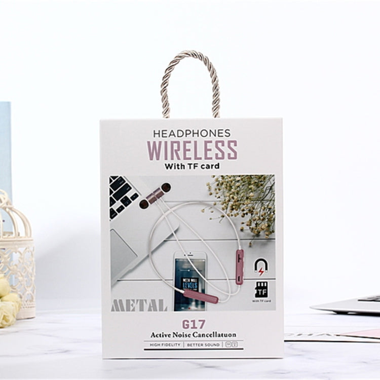 MG-G17 Bluetooth 4.2 Sport Wireless Bluetooth Earphone, Support Card