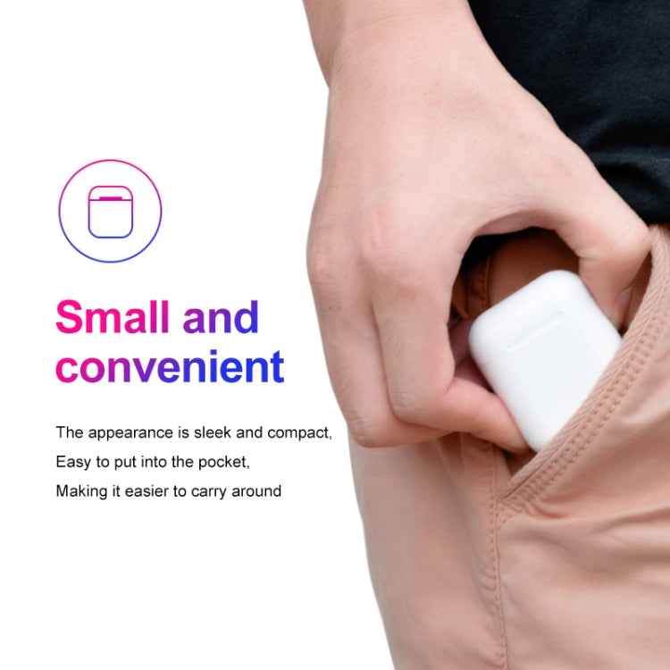 Lanpice XY-PODS10 TWS Bluetooth Headset 5.0 Full Touch Support Open Cover Popup Bluetooth Headset Support Wireless Charge Function