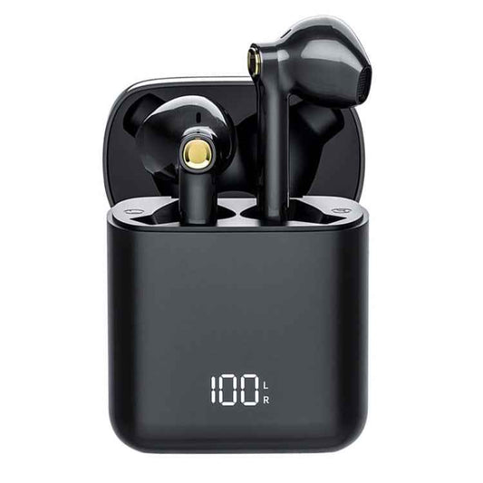 F730 TWS IPX4 Waterproof Digital Display Half in-ear Bluetooth Earphone