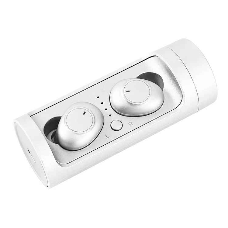 DT-15 Wireless Two Ear Bluetooth Headset Supports Touch & Smart Magnetic Charging & Power On Automatic Pairing
