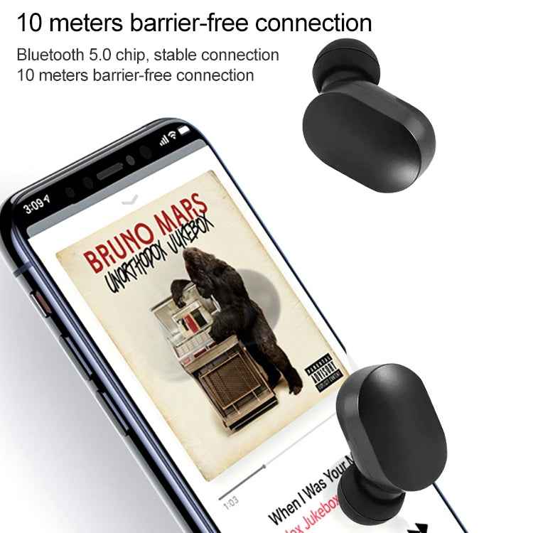 DT-16 Wireless Two Ear Bluetooth Headset Supports Touch & Smart Magnetic Charging & Power On Automatic Pairing