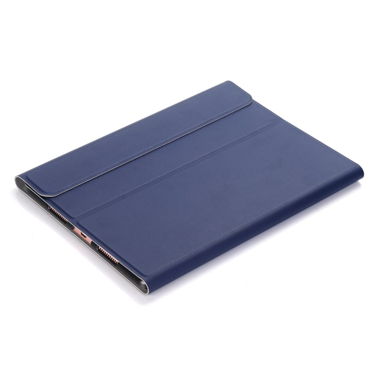 A09 Bluetooth 3.0 Ultra-thin ABS Detachable Bluetooth Keyboard Leather Tablet Case for iPad Air / Pro 10.5 inch (2019), with Holder