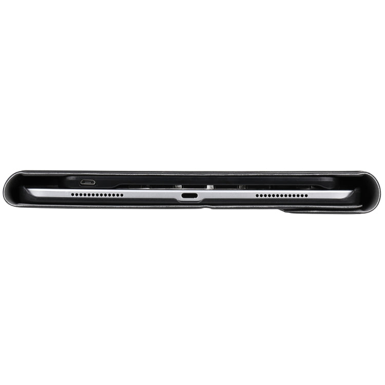 A11 Bluetooth 3.0 Ultra-thin ABS Detachable Bluetooth Keyboard Leather Tablet Case for iPad Air 4 / Air 5 / Pro 11 inch 2022 / 2021 / 2020 / 2018, with Holder