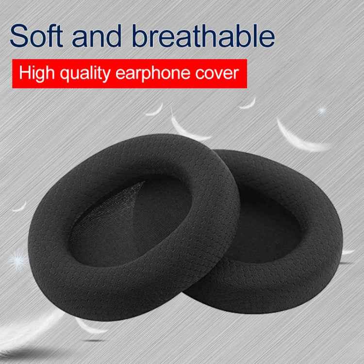1 Pair Leather Sponge Protective Case for Steelseries Arctis 3 Pro  / Ice 5 / Ice 7 Headphone (White)
