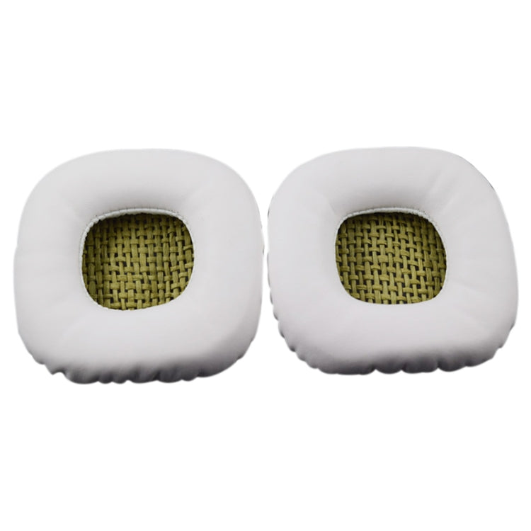 1 Pair Soft Foam Headphone Jacket Earmuffs for Marshall MAJOR II / I, White, Black, Coffee