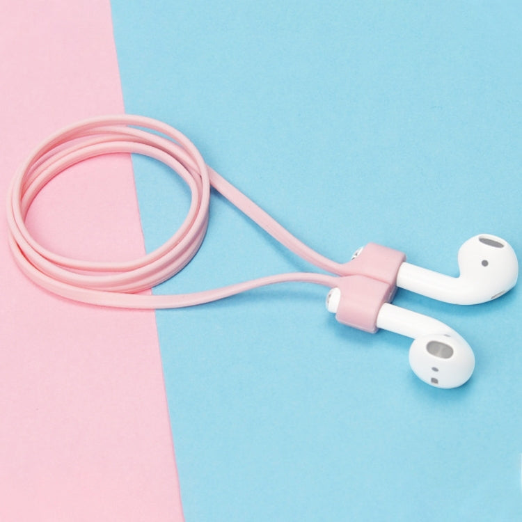 Wireless Bluetooth Headset Anti-lost Rope Magnetic Silicone Lanyard for Apple AirPods 1 / 2