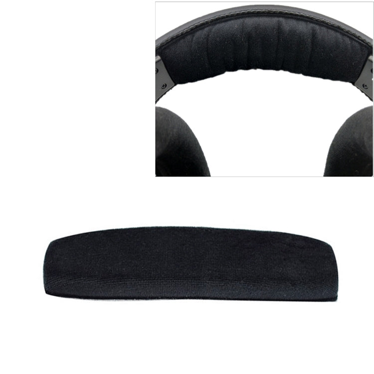2 PCS For Sennheiser HD515 / HD555 / HD595 / HD598 / HD558 / PC360 Flannel Replacement Headband Head Beam Headgear Cover