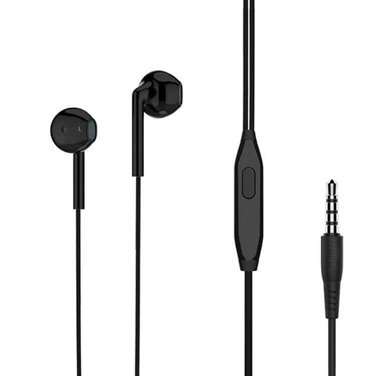 Langsdom MJ31 1.2m Wired Half  In-Ear 3.5mm Interface Stereo Earphones with Mic