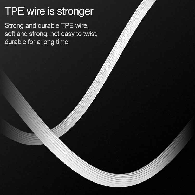 Langsdom MJ31 1.2m Wired Half  In-Ear 3.5mm Interface Stereo Earphones with Mic