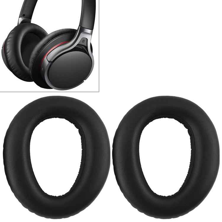 2pcs Sponge Headphone Protective Case With Card Buckle for Sony MDR-10RBT / MDR-10RNC / MDR-10R