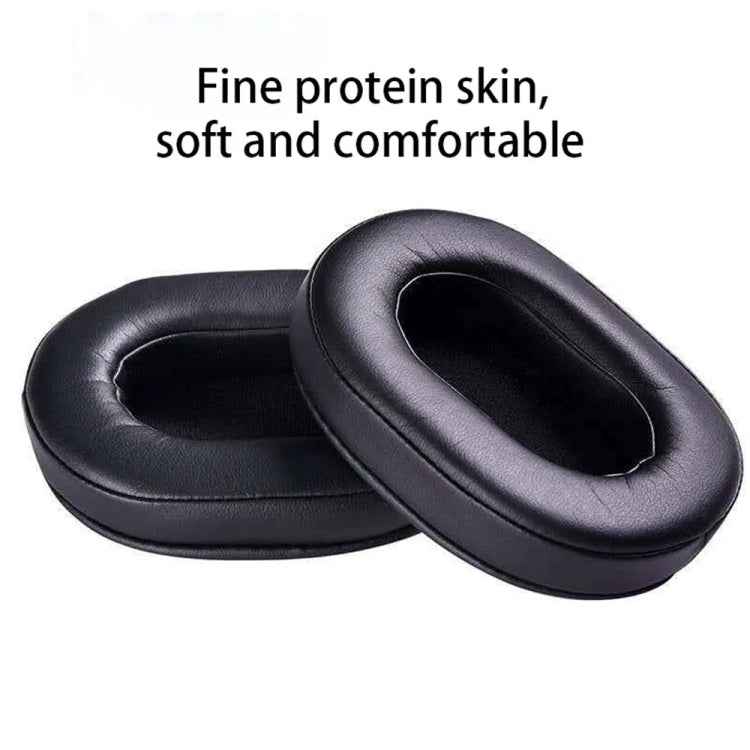 1 Pair Soft Sponge Earmuff Headphone Jacket for Audio-technica ATH-MSR7 / M50X / M20 / M40 / M40X