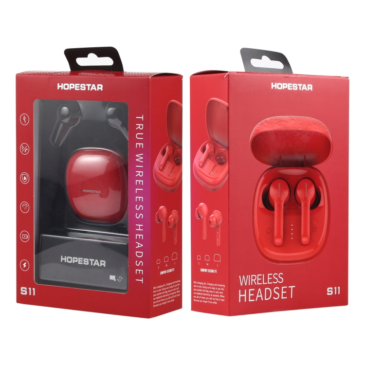 HOPESTAR S11 Bluetooth 5.0 True Wireless Bluetooth Earphone, S11
