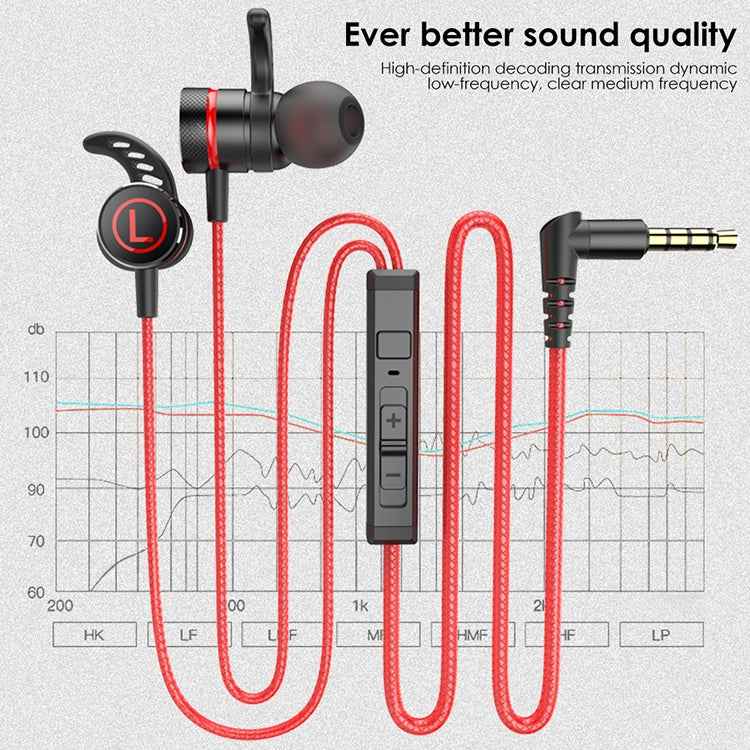 G21 1.2m Wired In Ear 3.5mm Interface Stereo Wire-Controlled HIFI Earphones Video Game Mobile Game Headset With Mic