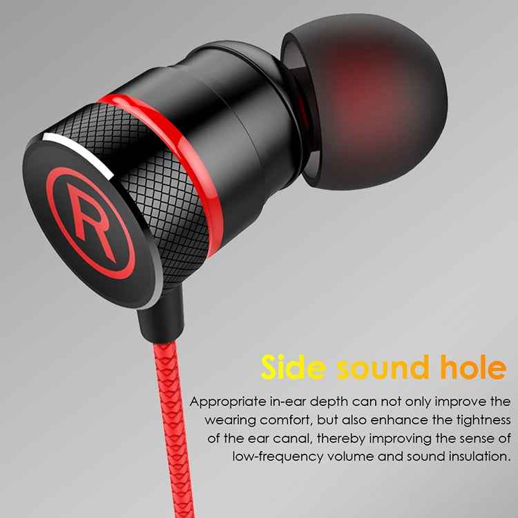 G21 1.2m Wired In Ear 3.5mm Interface Stereo Wire-Controlled HIFI Earphones Video Game Mobile Game Headset With Mic
