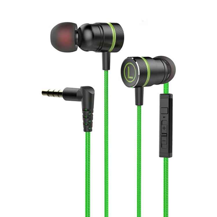 G21 1.2m Wired In Ear 3.5mm Interface Stereo Wire-Controlled HIFI Earphones Video Game Mobile Game Headset With Mic