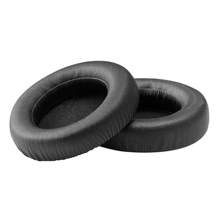 2 PCS For ATH WS550 Imitation Leather + Sponge Headphone Protective Cover Earmuffs