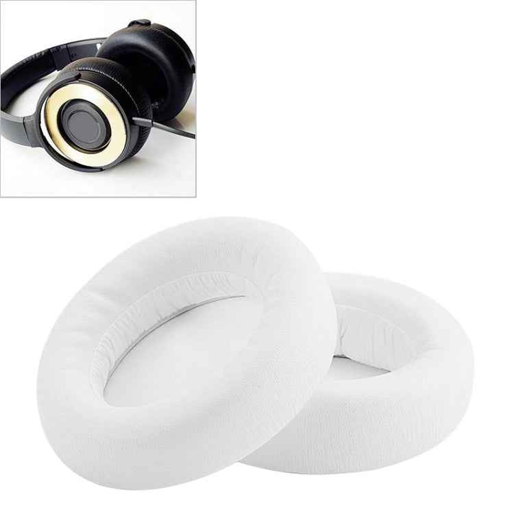 2 PCS For ATH WS550 Imitation Leather + Sponge Headphone Protective Cover Earmuffs