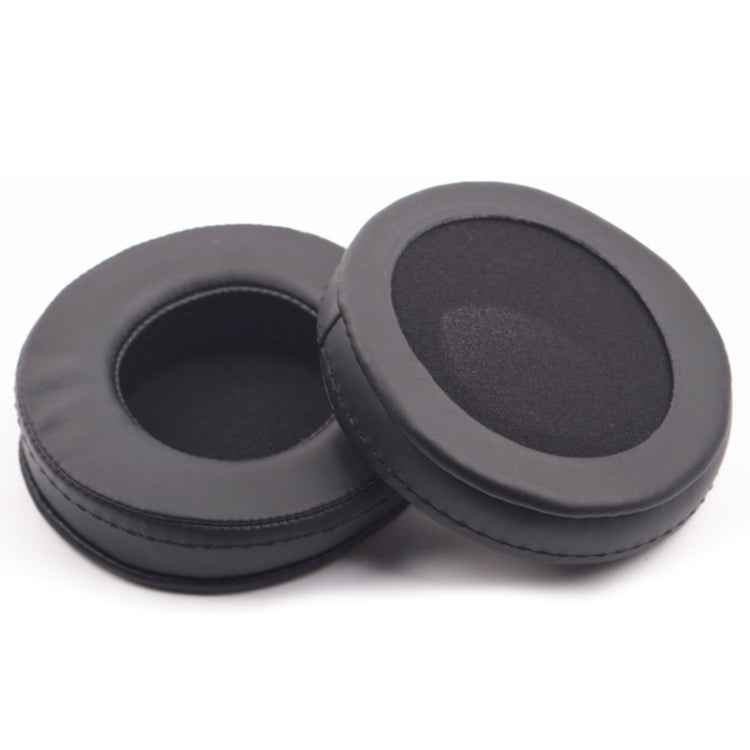 2 PCS For Skullcandy / HESH 2.0 HESH Thickened Earphone Cushion Cover Earmuffs Replacement Earpads with White Thread Sewing(Black)