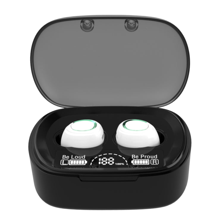 MD06 Mini In-ear TWS Wireless Touch Digital Display Bluetooth Earphone