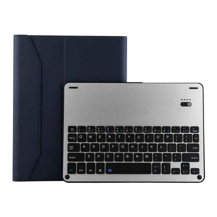 FT-1038E Detachable Bluetooth 3.0 Aluminum Alloy Keyboard + Lambskin Texture Leather Tablet Case for iPad Air / Air 2 / iPad Pro 9.7 inch, with Pen Slot / Water Repellent / Three-gear Angle Adjustment / Magnetic / Sleep Function