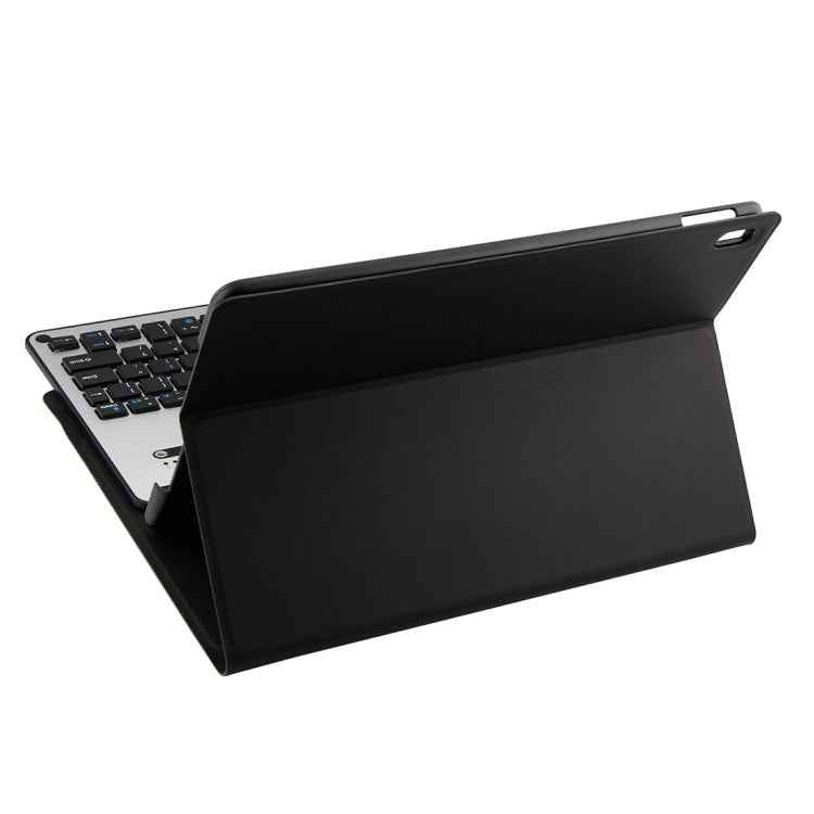 FT-1039B Detachable Bluetooth 3.0 Aluminum Alloy Keyboard + Lambskin Texture Leather Tablet Case for iPad Pro 10.5 inch / iPad Air (2019), with Water Repellent / Three-gear Angle Adjustment / Magnetic / Sleep Function