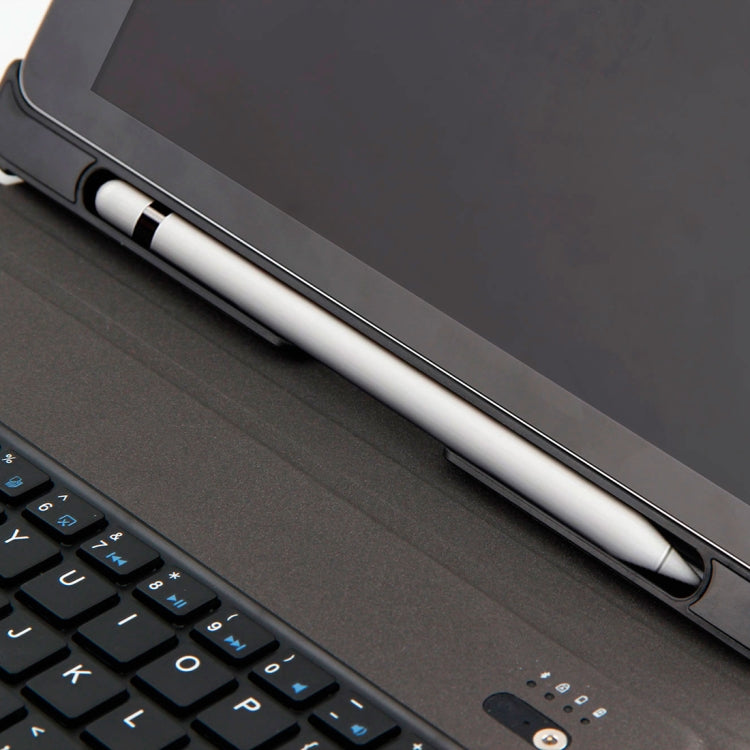 T-201 Detachable Bluetooth 3.0 Ultra-thin Keyboard + Lambskin Texture Leather Tablet Case for iPad Air / Air 2 / iPad Pro 9.7 inch, Support Multi-angle Adjustment, T-201