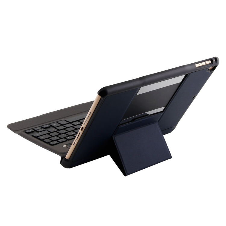T-201D Detachable Bluetooth 3.0 Ultra-thin Keyboard + Lambskin Texture Leather Tablet Case for iPad Air / Air 2 / iPad Pro 9.7 inch, Support Multi-angle Adjustment / Backlight, T-201D