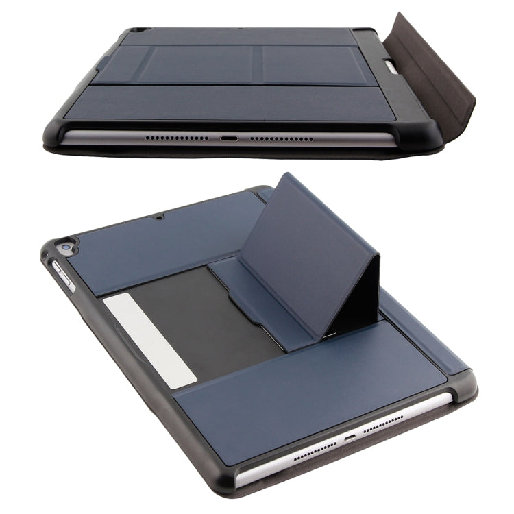 T-201D Detachable Bluetooth 3.0 Ultra-thin Keyboard + Lambskin Texture Leather Tablet Case for iPad Air / Air 2 / iPad Pro 9.7 inch, Support Multi-angle Adjustment / Backlight, T-201D