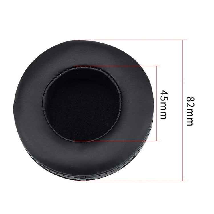 2 PCS For Skullcandy / HESH 2.0 HESH Ordinary Earphone Cushion Cover Earmuffs Replacement Earpads with Mesh(Red+Red Mesh)