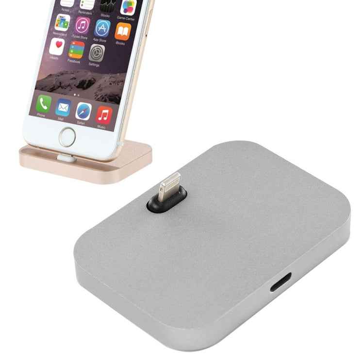 8 Pin Stouch Aluminum Desktop Station Dock Charger for iPhone