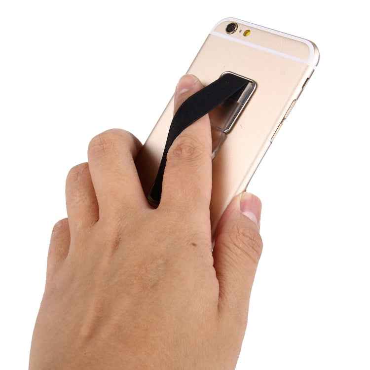 2 in 1 Adjustable Universal Mini Adhesive Holder Stand + Slim Finger Grip, Size: 7.3 x 2.2 x 0.3 cm