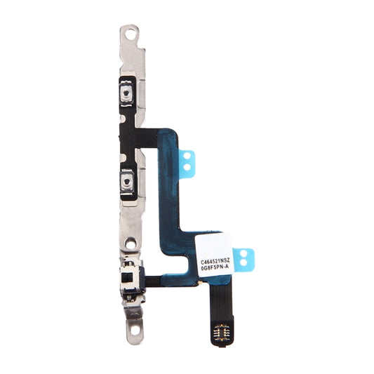 Volume Button & Mute Switch Flex Cable with Brackets for iPhone 6 , iPhone 6