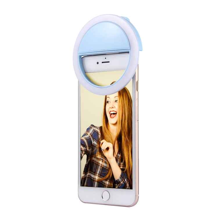 Charging Selfie Beauty Light For iPhone, Galaxy, Huawei, Xiaomi, LG, HTC and Other Smart Phones with Adjustable Clip & USB Cable