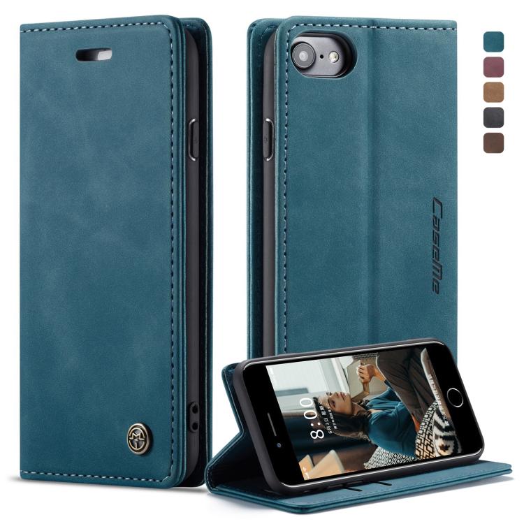 CaseMe-013 Multifunctional Retro Frosted Horizontal Flip Leather Case for iPhone 6 / 6s, with Card Slot & Holder & Wallet
